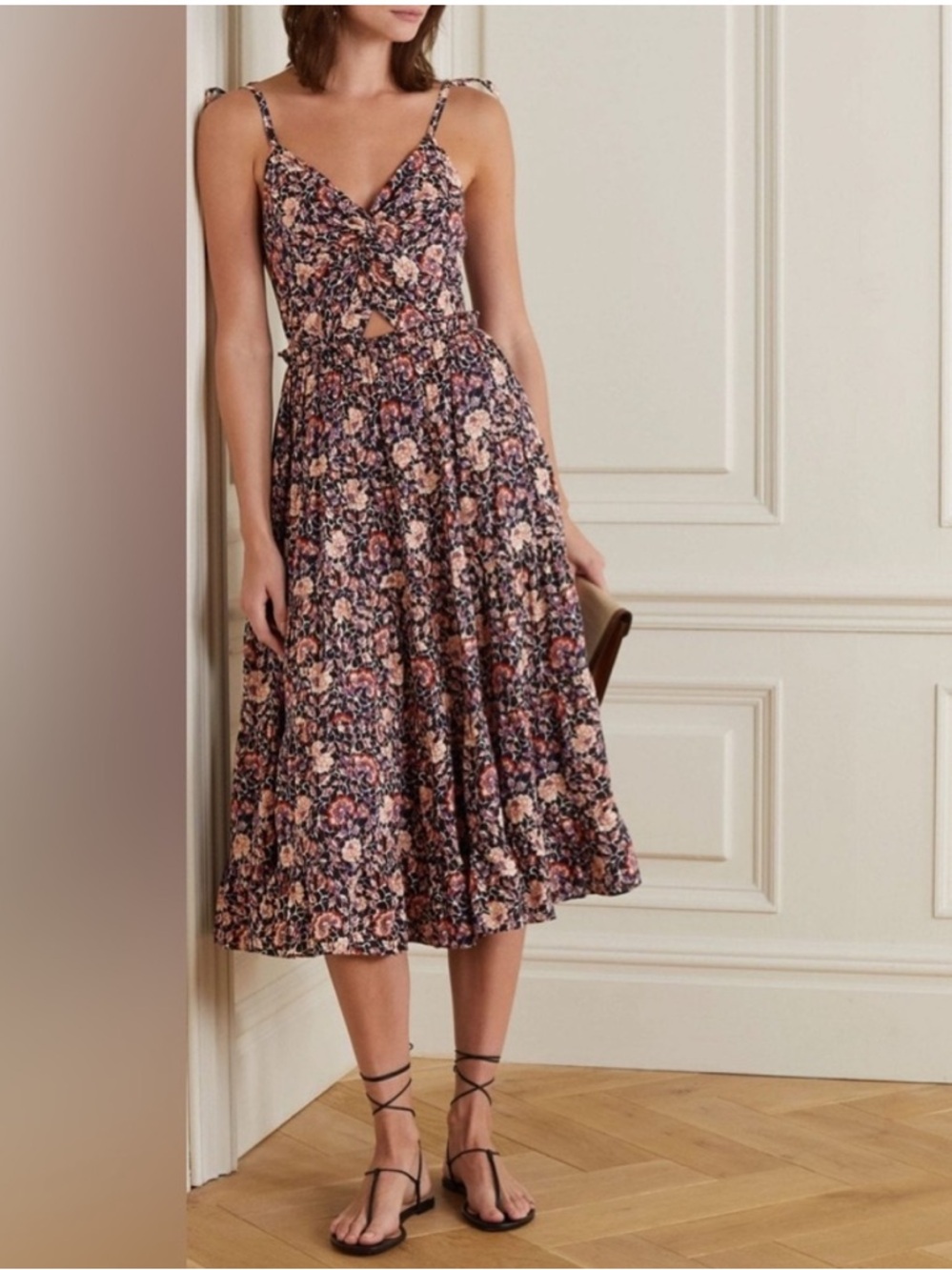 Ulla Johnson Kali Midi Floral Dress